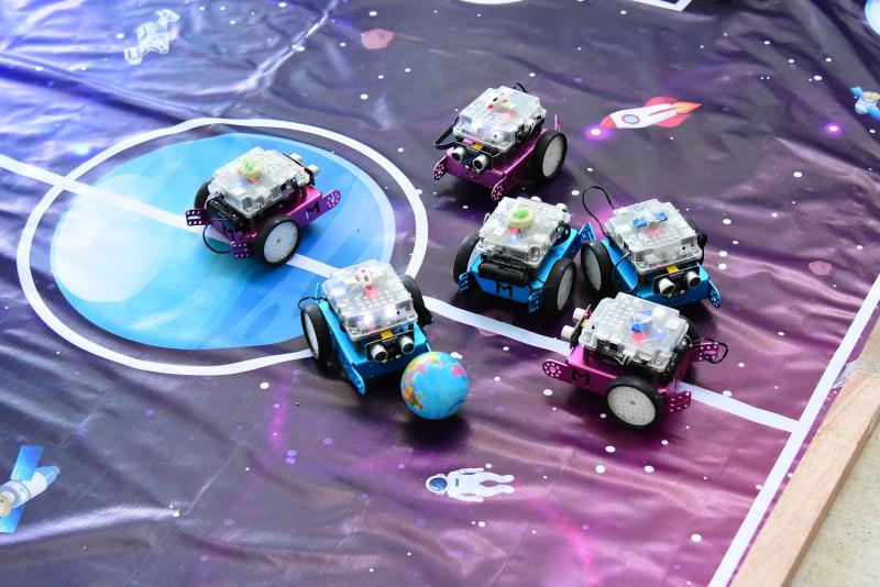 M-Bot Football in Space Competition